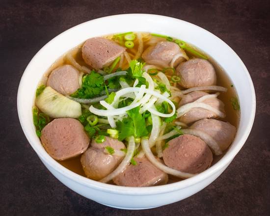 #7 Meat Ball (Pho Bo Vien)(牛肉丸河粉)